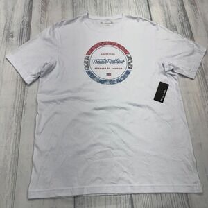 NWT Travis Mathew Rocket Science T Shirt XL White Golf Mens